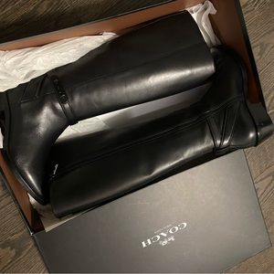Coach Leather Boots